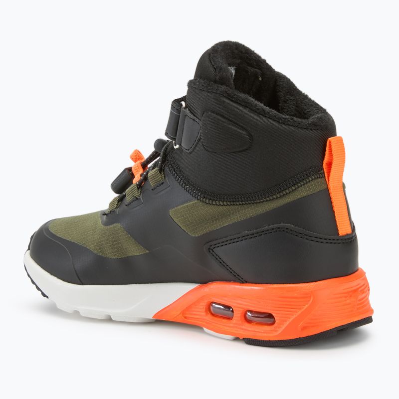 KangaROOS KX-Toke Mid EV παιδικά παπούτσια military green / neon orange 3