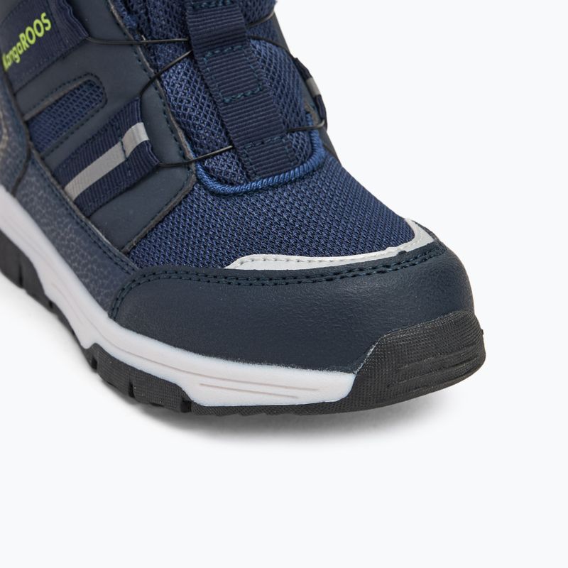 Παιδικές μπότες χιονιού KangaROOS K-MJ Hunter RTX FX dark navy / lime 7