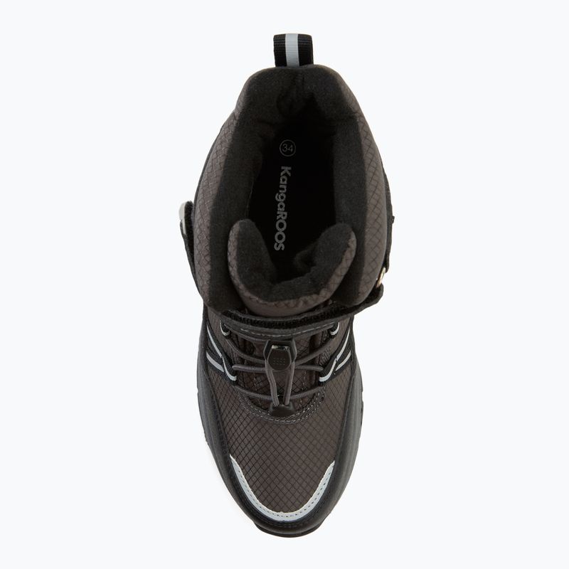 Παιδικές μπότες χιονιού KangaROOS K-MJ Eldora EV RTX jet black / steel grey 5