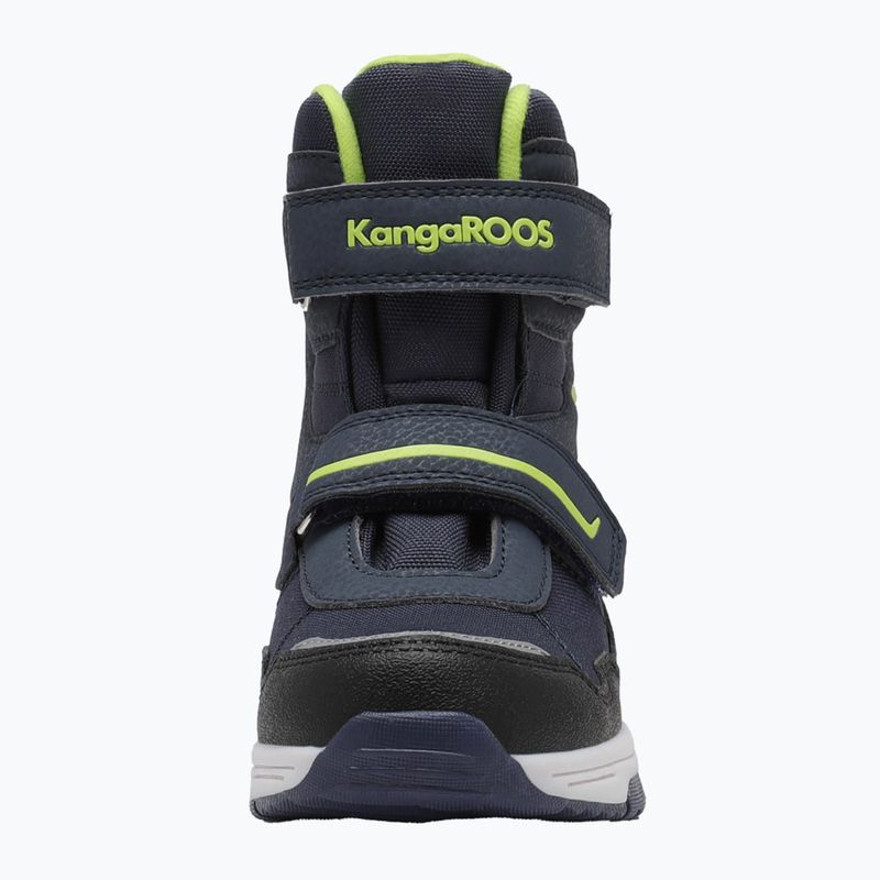 Παιδικές μπότες χιονιού KangaROOS K-MJ Camp V RTX dk navy / lime 10