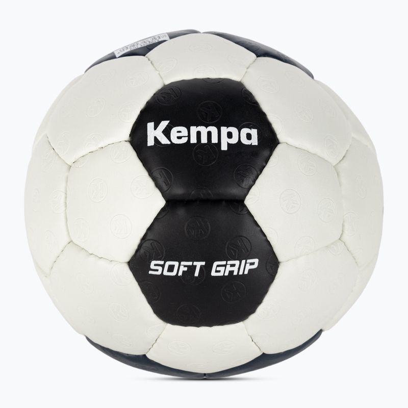 Μπάλα χάντμπολ Kempa Soft Grip Game Changer γκρί/σκούρο μπλε μέγεθος 2