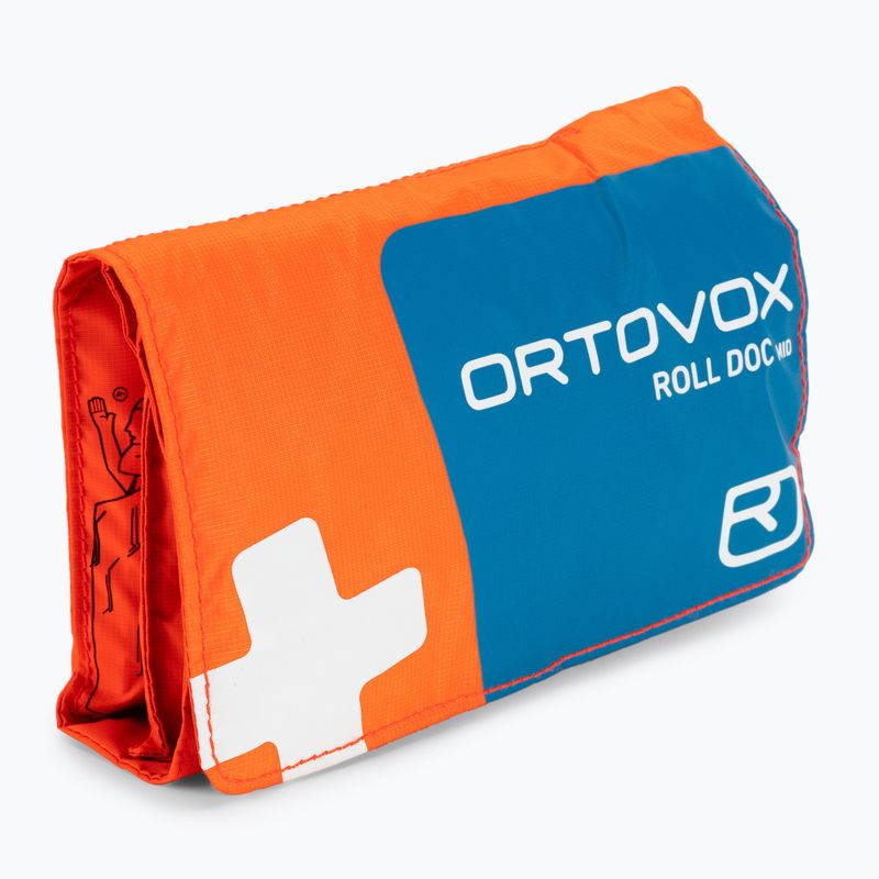 ORTOVOX First Aid Roll Doc Mid πορτοκαλί κουτί πρώτων βοηθειών ταξιδιού 2330200001