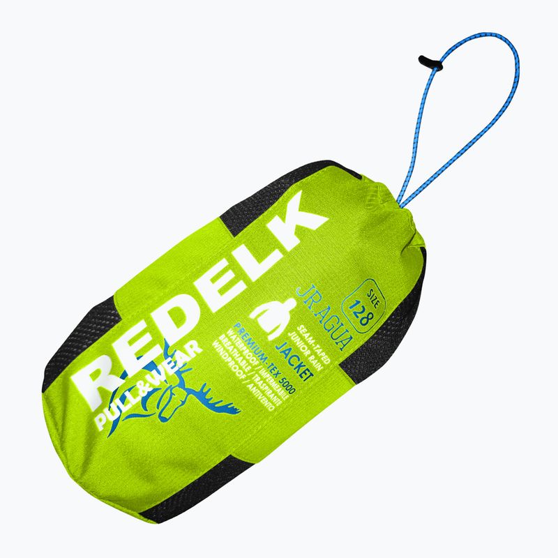 Παιδικό μπουφάν βροχής RedElk Agua acid green 2