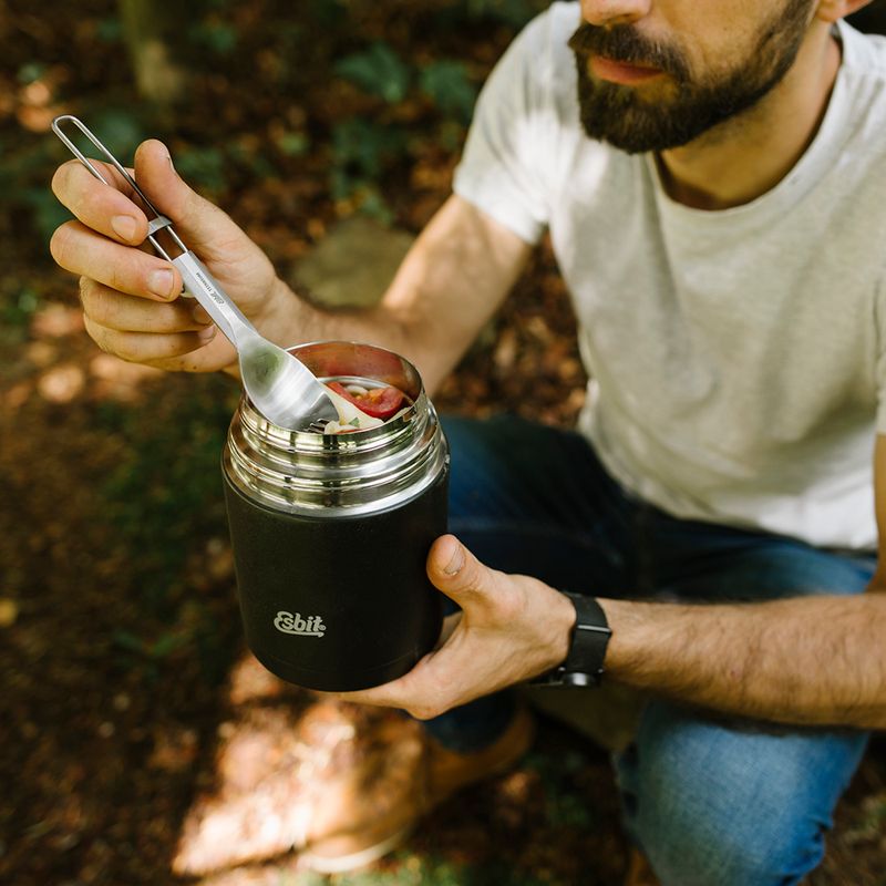 Esbit Ανοξείδωτη κανάτα τροφίμων 1000 ml μαύρο 5