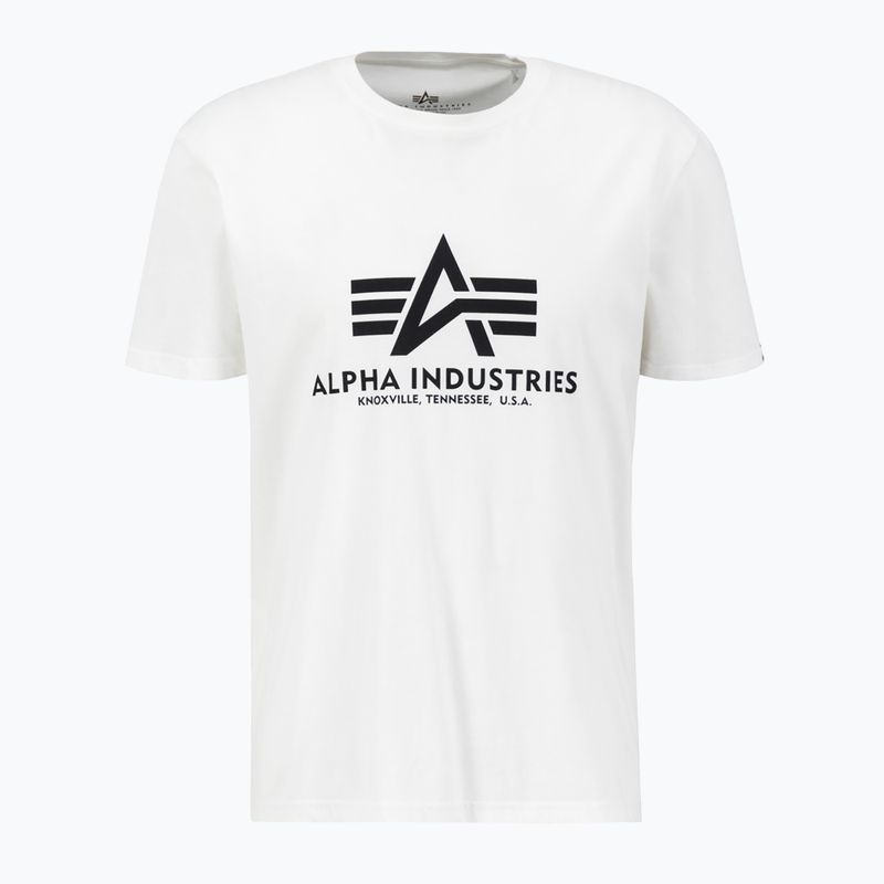 Alpha Industries ανδρικό Basic λευκό t-shirt