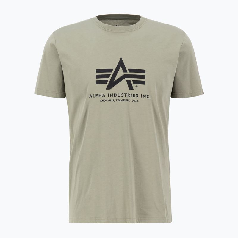 Alpha Industries ανδρικό μπλουζάκι Basic olive T-shirt