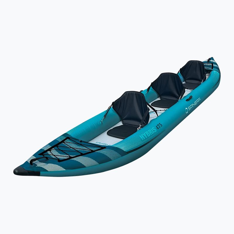 Φουσκωτό καγιάκ 3 ατόμων SPINERA Hybris 475 teal/white/grey 3