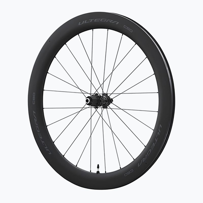 Οπίσθιος τροχός ποδηλάτου Shimano R8170-C60 TL 11/12 σειρές black