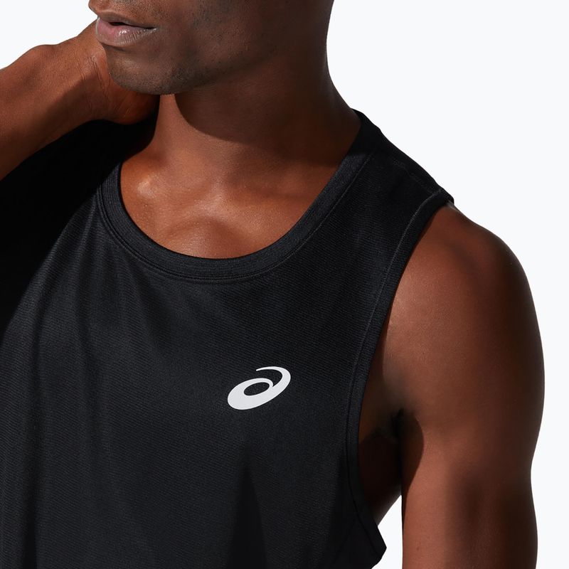 Ανδρικό φανελάκι για τρέξιμο ASICS Core Singlet performance black 4