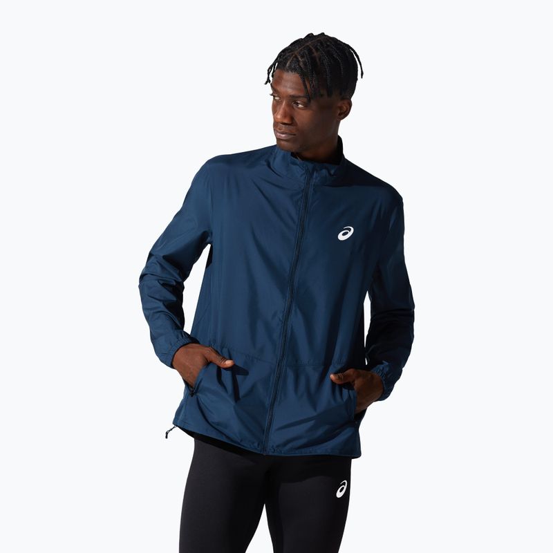 Ανδρικό μπουφάν ASICS Core Jacket γαλλικό μπλε μπουφάν τρεξίματος