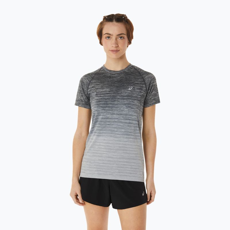 Γυναικεία μπλούζα ASICS Seamless carrier grey/glacier grey running shirt