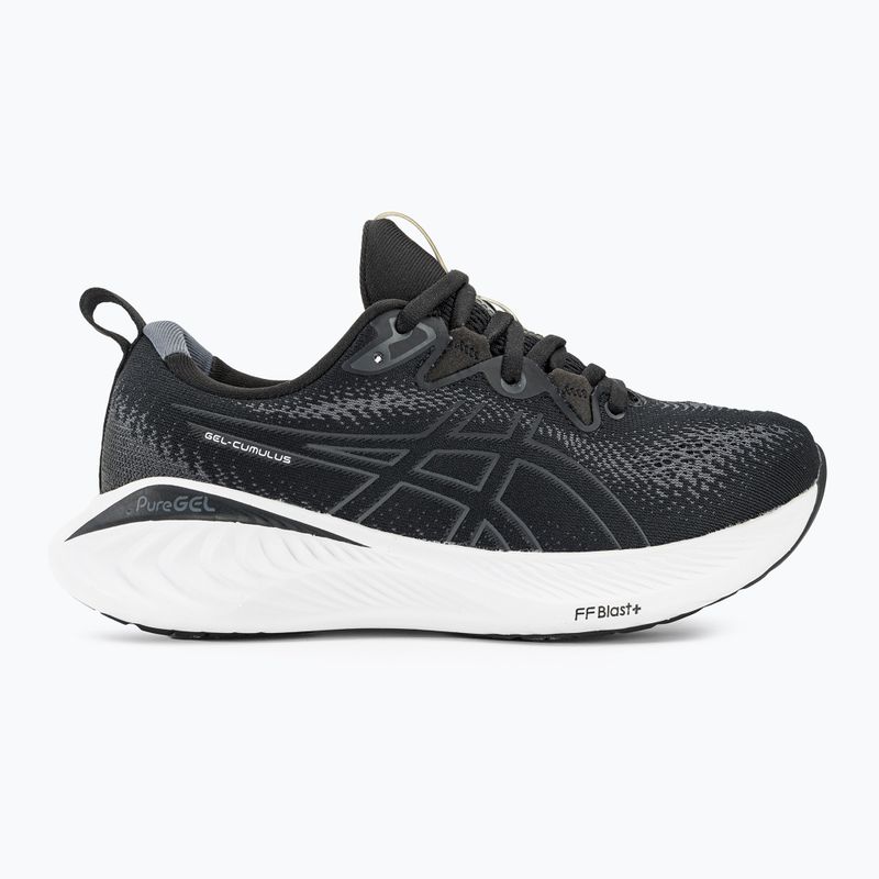 ASICS Gel-Cumulus 25 γυναικεία παπούτσια για τρέξιμο μαύρο/λευκό 3