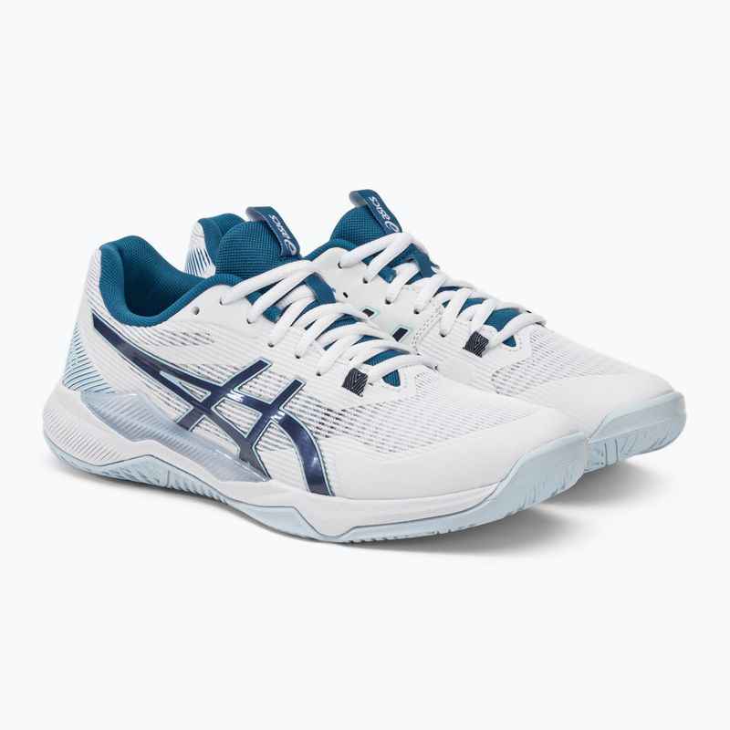 ASICS Gel-Tactic γυναικεία παπούτσια χάντμπολ λευκό 1072A070-104 4