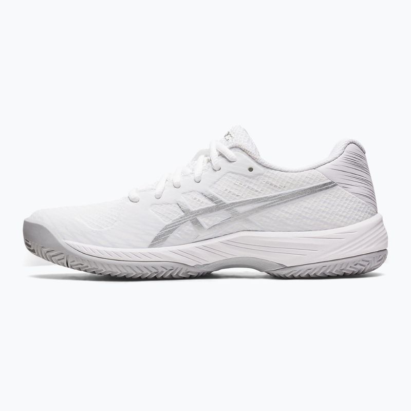 Γυναικεία παπούτσια τένις ASICS Gel-Game 9 Clay/OC white/pure silver 9