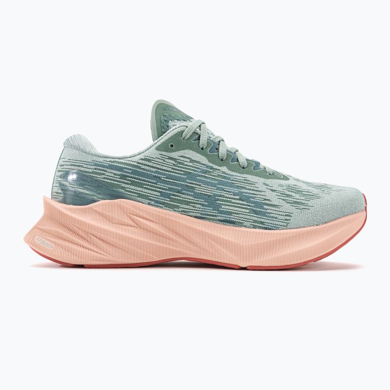 ASICS Novablast 3 γυναικεία παπούτσια για τρέξιμο ocean haze/foggy teal 2