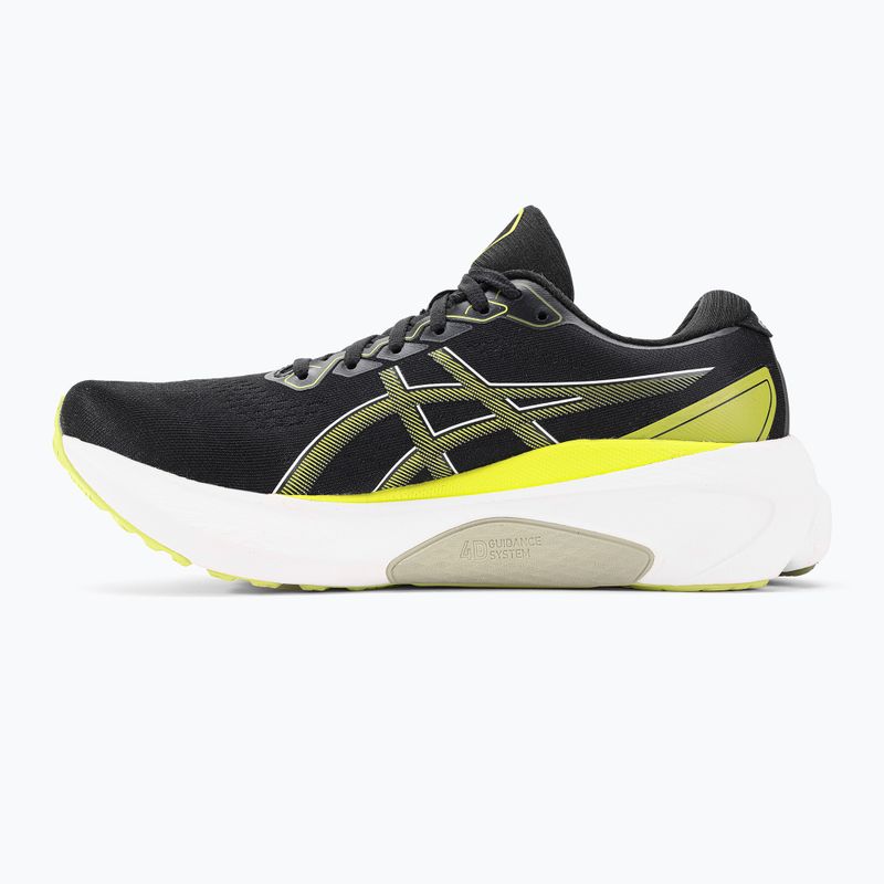 ASICS Gel-Kayano 30 ανδρικά αθλητικά παπούτσια για τρέξιμο μαύρο/κίτρινο λάμψη 10