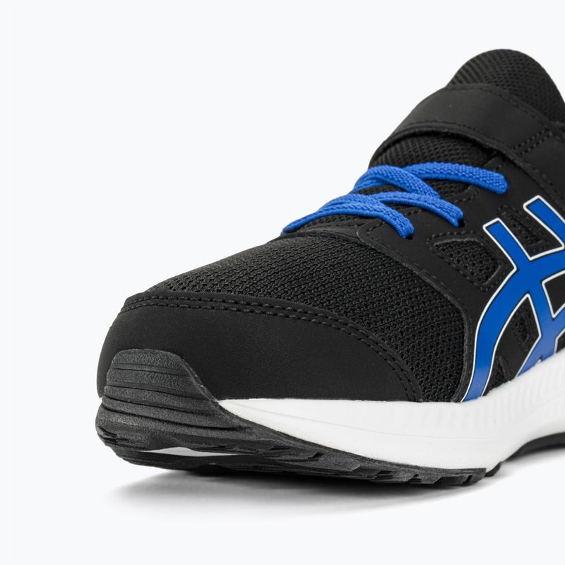 ASICS Jolt 4 PS παιδικά αθλητικά παπούτσια τρεξίματος μαύρο/μπλε χρώμα 9