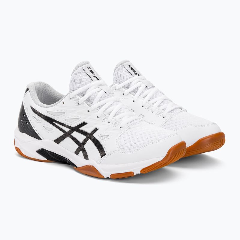 ASICS ανδρικά παπούτσια βόλεϊ Gel-Rocket 11 μαύρο/καθαρό ασήμι 4