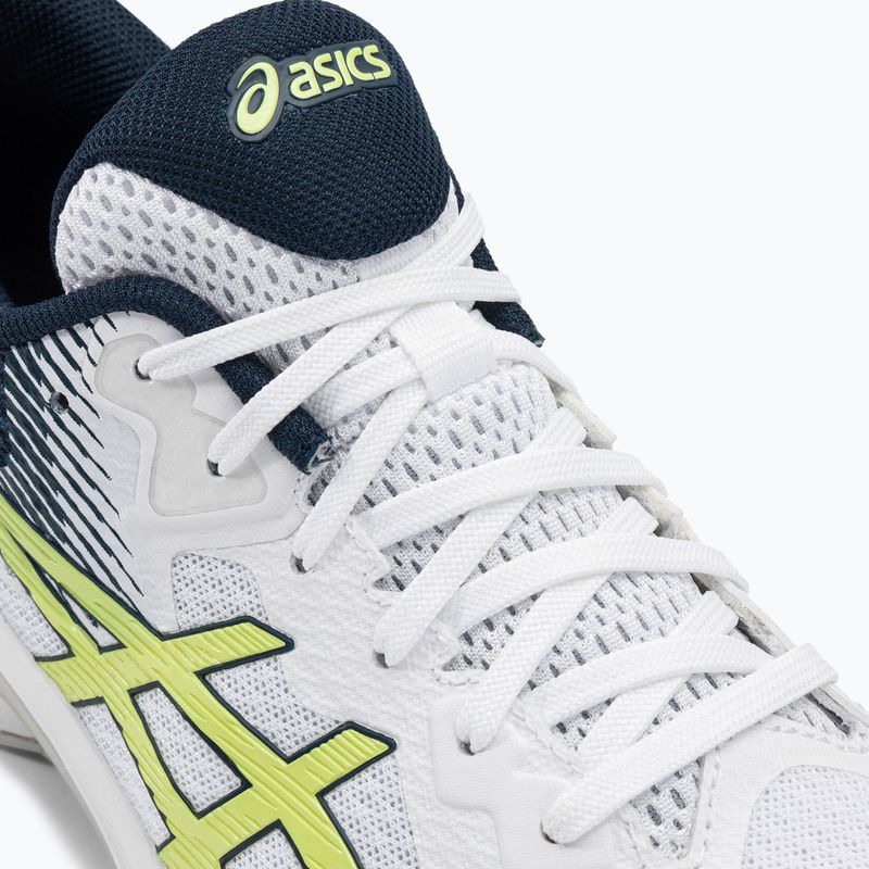 ASICS Beyond FF παπούτσια βόλεϊ λευκά / κίτρινα λαμπερά 9