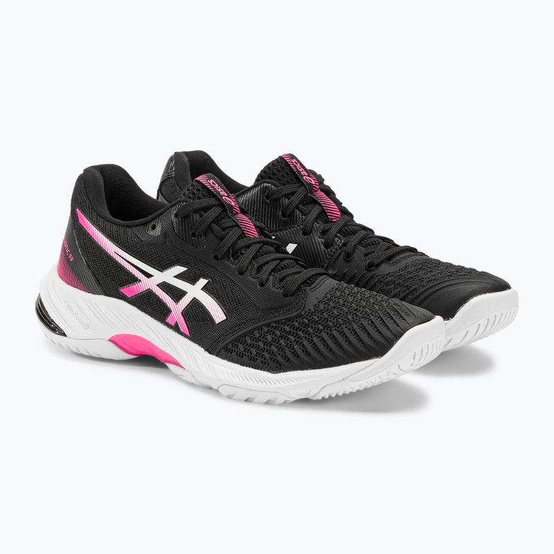 ASICS γυναικεία παπούτσια βόλεϊ Netburner Ballistic FF 3 μαύρο/καυτό ροζ 5