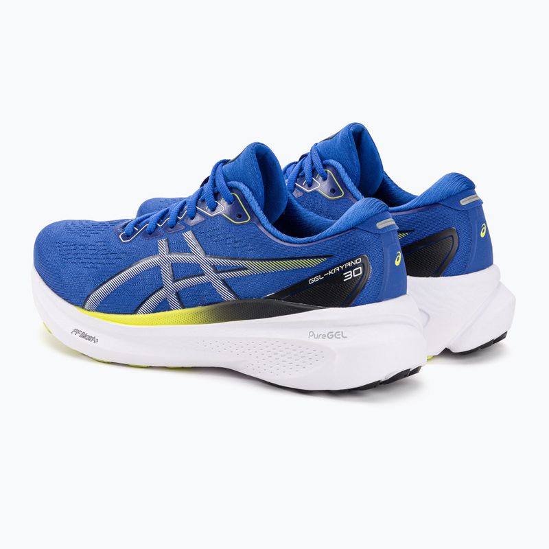 ASICS Gel-Kayano 30 ανδρικά αθλητικά παπούτσια για τρέξιμο illusion blue/glow yellow 3