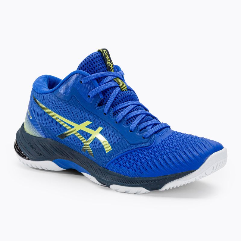 ASICS Netburner Ballistic FF MT 3 ανδρικά παπούτσια βόλεϊ illusion blue / glow yellow