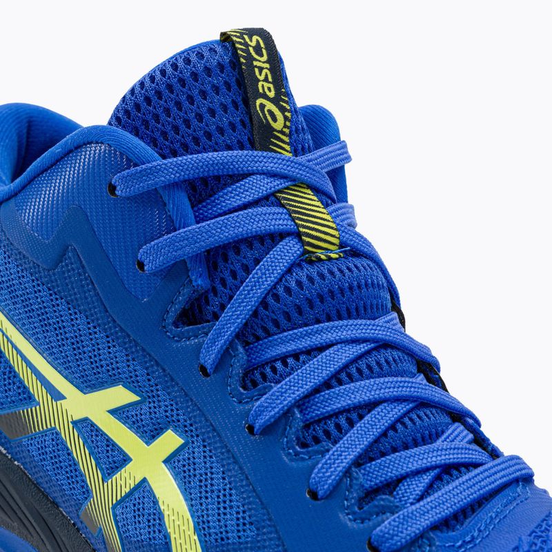 ASICS Netburner Ballistic FF MT 3 ανδρικά παπούτσια βόλεϊ illusion blue / glow yellow 9