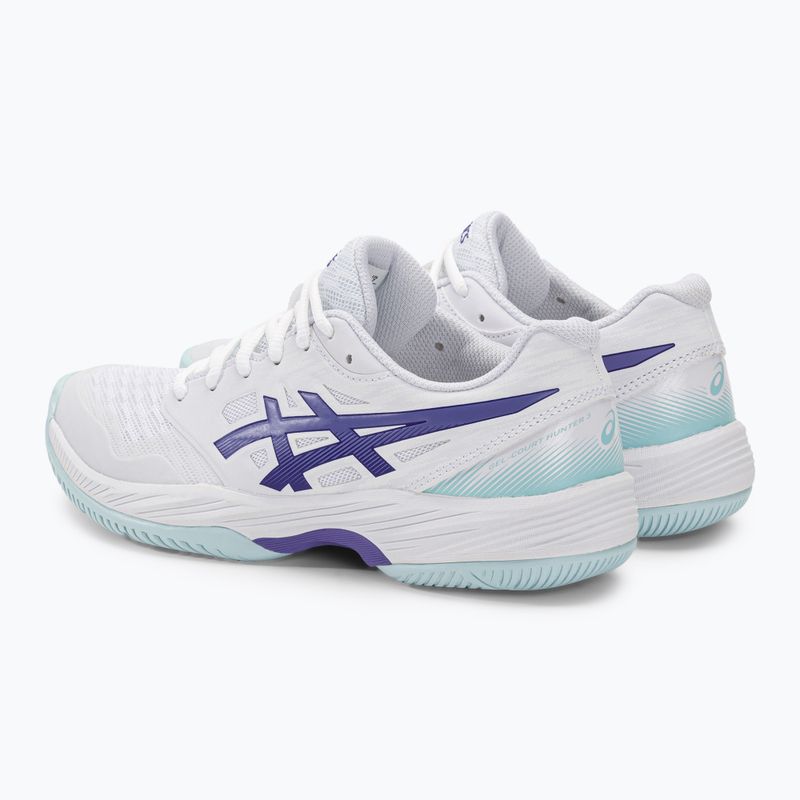 ASICS γυναικεία παπούτσια σκουός Gel-Court Hunter 3 λευκό / μπλε βιολετί 3