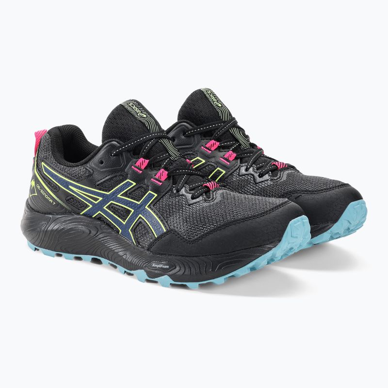 ASICS Gel-Sonoma 7 γυναικεία παπούτσια τρεξίματος μαύρο/βαθύ ωκεανό 4