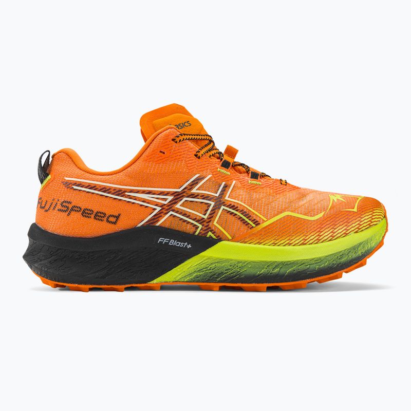 ASICS FUJISPEED 2 ανδρικά παπούτσια για τρέξιμο φωτεινό πορτοκαλί/αντίκα κόκκινο 2