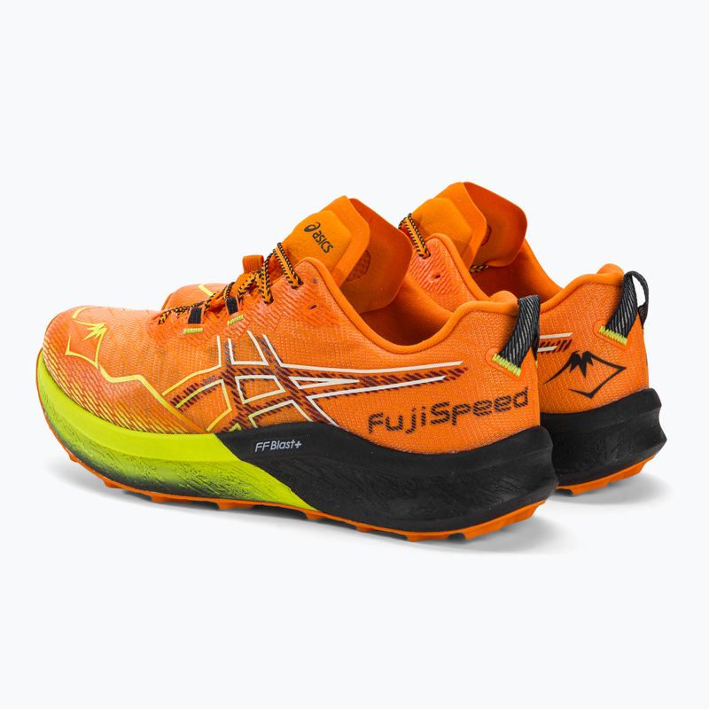 ASICS FUJISPEED 2 ανδρικά παπούτσια για τρέξιμο φωτεινό πορτοκαλί/αντίκα κόκκινο 3