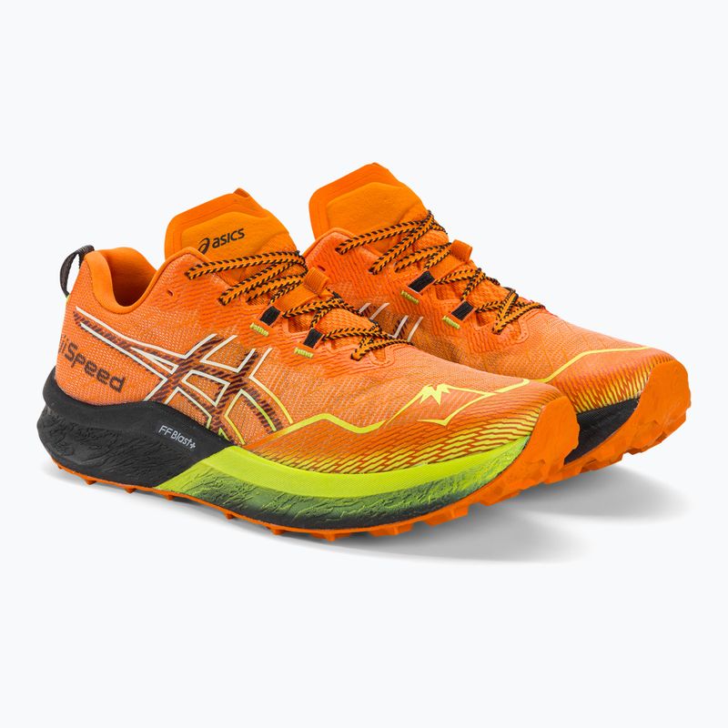 ASICS FUJISPEED 2 ανδρικά παπούτσια για τρέξιμο φωτεινό πορτοκαλί/αντίκα κόκκινο 4