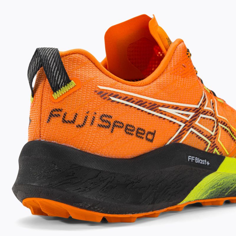 ASICS FUJISPEED 2 ανδρικά παπούτσια για τρέξιμο φωτεινό πορτοκαλί/αντίκα κόκκινο 9