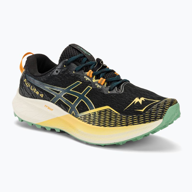 ASICS ανδρικά παπούτσια για τρέξιμο FUJILITE 4 μαύρο/μαγνητικό μπλε