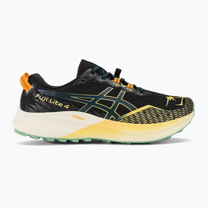 ASICS ανδρικά παπούτσια για τρέξιμο FUJILITE 4 μαύρο/μαγνητικό μπλε 2