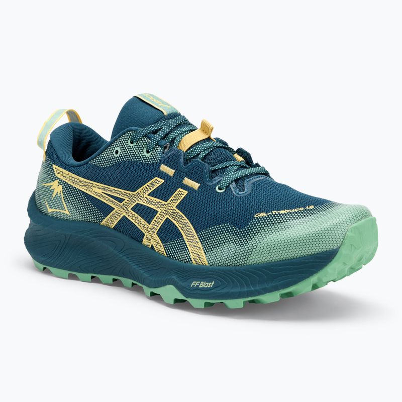 ASICS ανδρικά παπούτσια για τρέξιμο Gel-Trabuco 12 μαγνητικό μπλε/ξεθωριασμένο κίτρινο