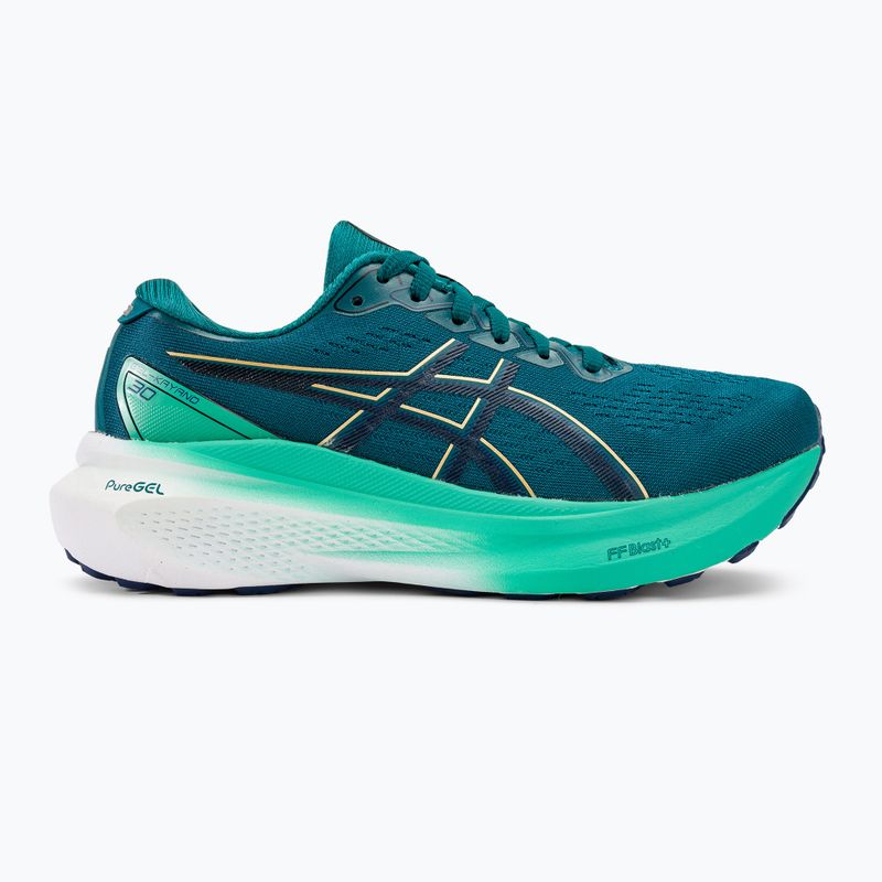 ASICS Gel-Kayano 30 γυναικεία παπούτσια τρεξίματος rich teal/blue expanse 2