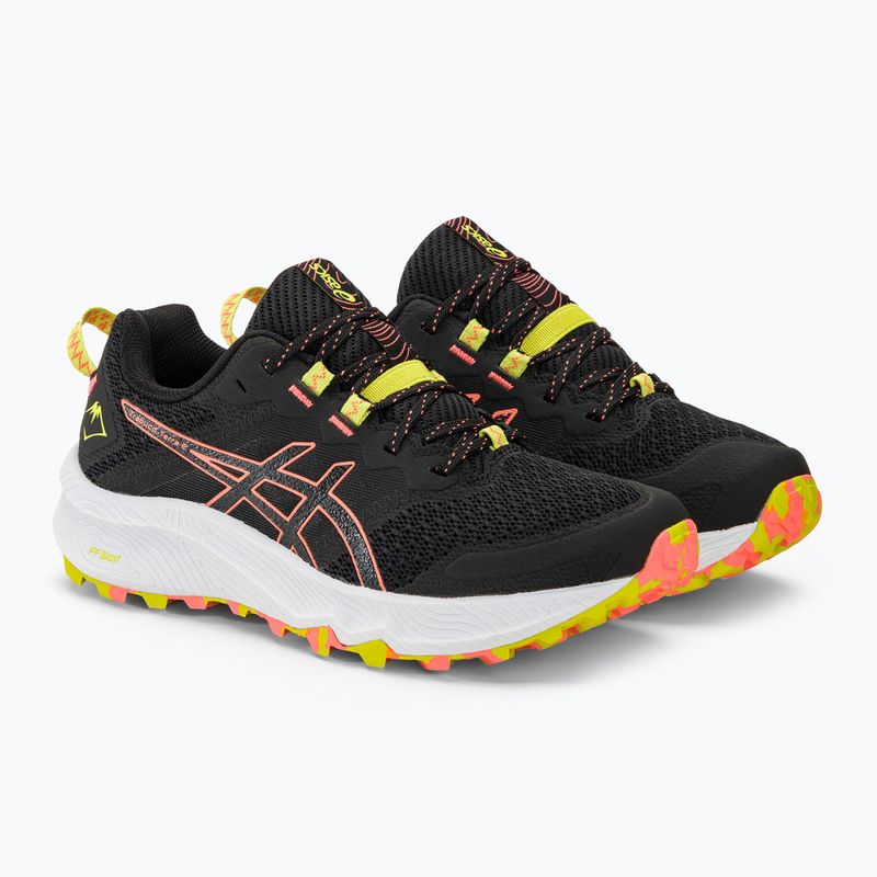 ASICS Trabuco Terra 2 μαύρο/ηλιακό κοράλλι γυναικεία παπούτσια για τρέξιμο 5