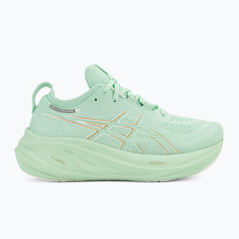 ASICS Gel-Nimbus 26 γυναικεία παπούτσια τρεξίματος mint tint/pale mint 2