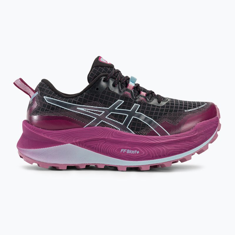 ASICS Trabuco Max 3 γυναικεία παπούτσια τρεξίματος μαύρο/γαλάζιο 3