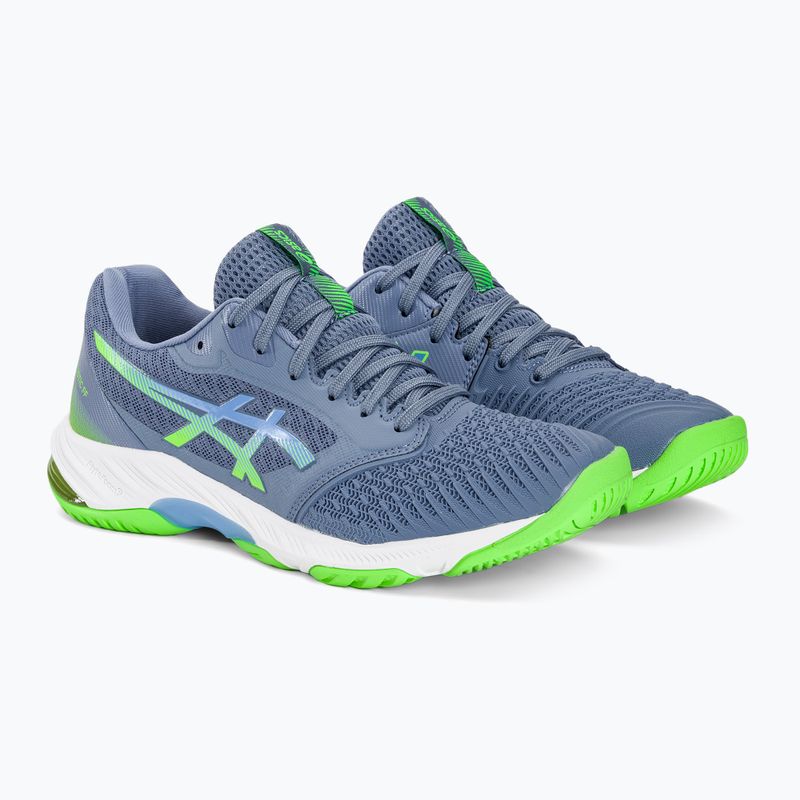 ASICS Netburner Ballistic FF 3 ανδρικά παπούτσια βόλεϊ denim blue/waterscape 4