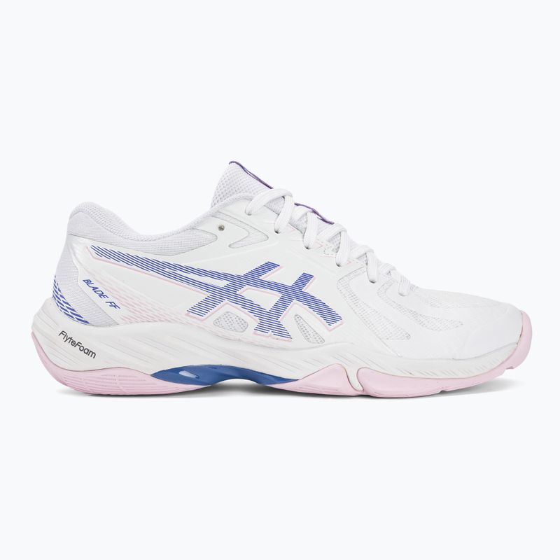 ASICS Blade FF γυναικεία παπούτσια σκουός λευκό/σαφίρ 2