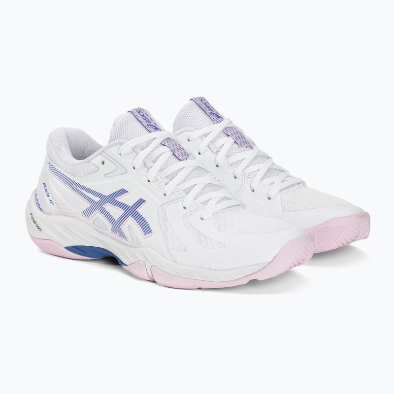 ASICS Blade FF γυναικεία παπούτσια σκουός λευκό/σαφίρ 4