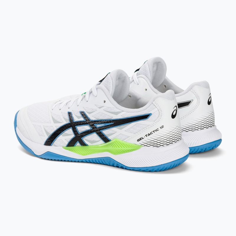 ASICS Gel-Tactic 12 ανδρικά παπούτσια χάντμπολ λευκό/lime burst 3