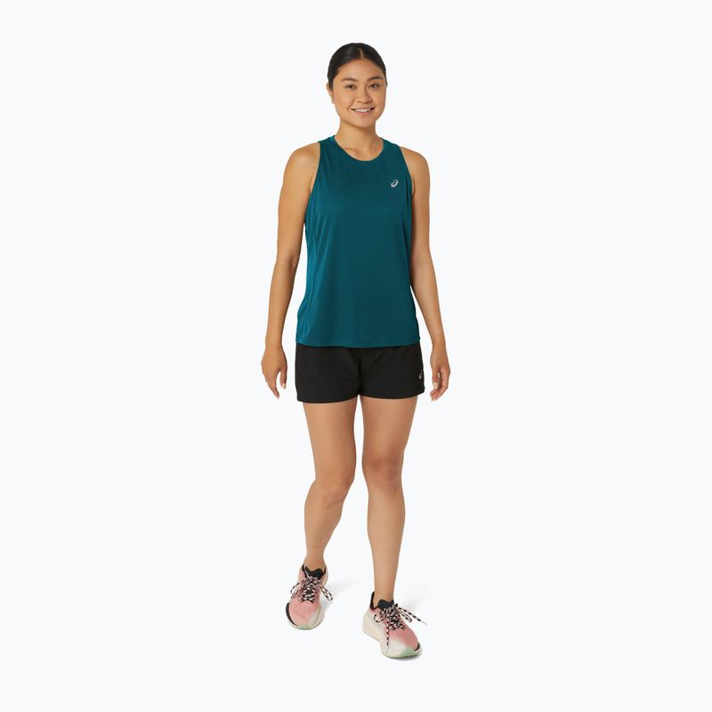 Γυναικείο ASICS Core Tank running top rich teal 2