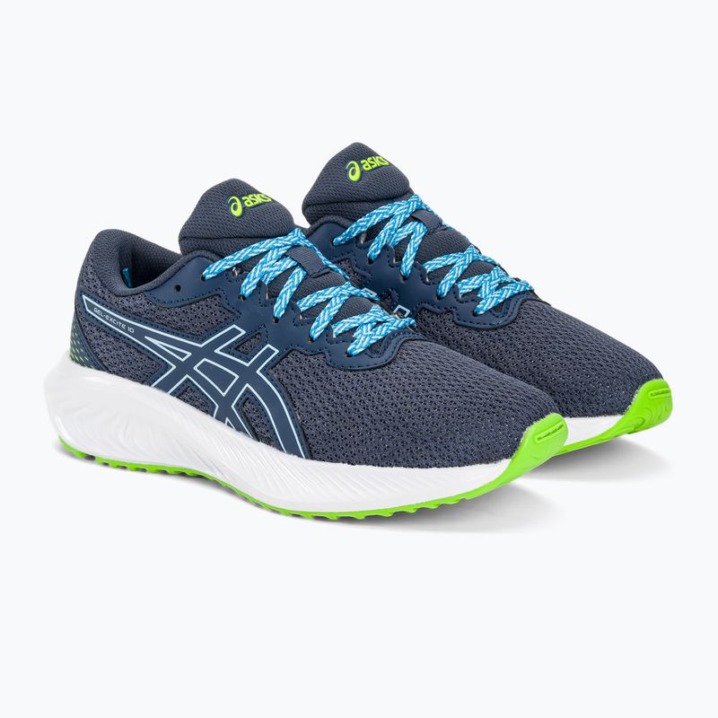 ASICS Gel-Excite 10 GS παιδικά αθλητικά παπούτσια για τρέξιμο μπλε/ανοιχτό μπλε 4