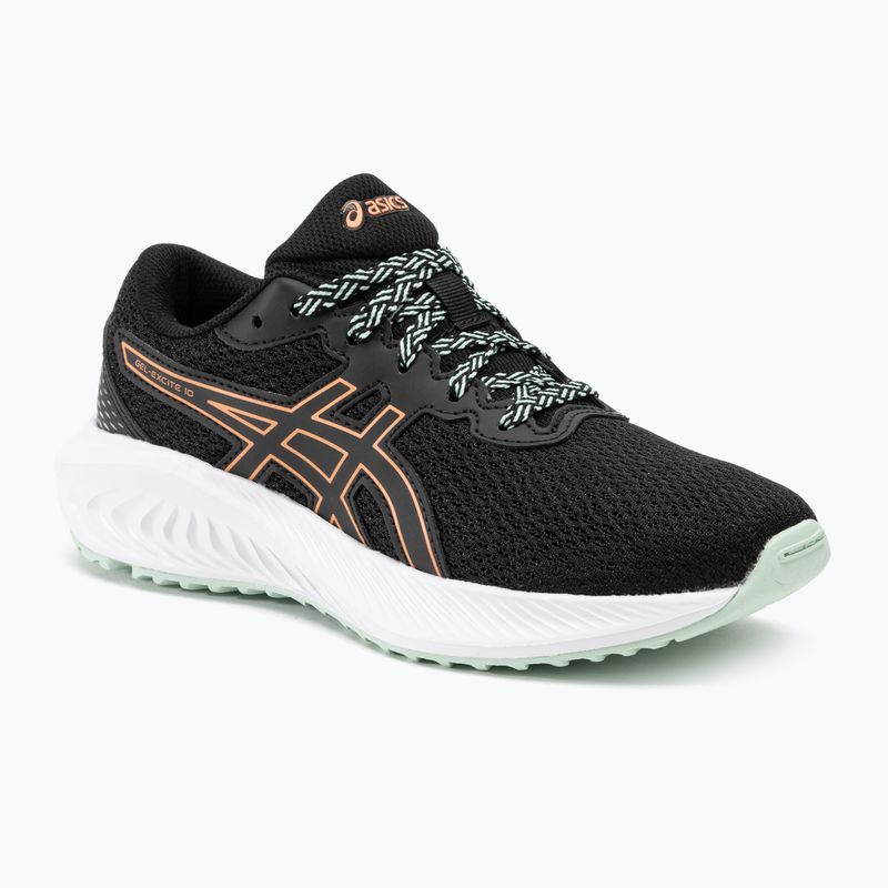 ASICS Gel-Excite 10 GS παιδικά παπούτσια τρεξίματος μαύρο/φωτεινό ηλιόλιθο