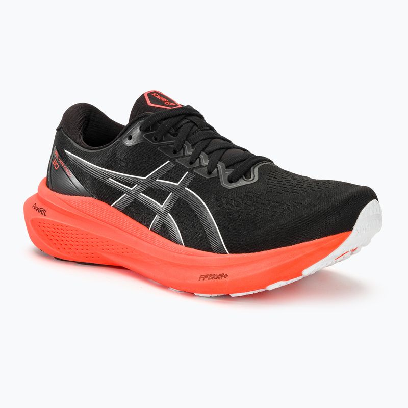 ASICS Gel-Kayano 30 ανδρικά αθλητικά παπούτσια για τρέξιμο μαύρο/γκρι γκρι