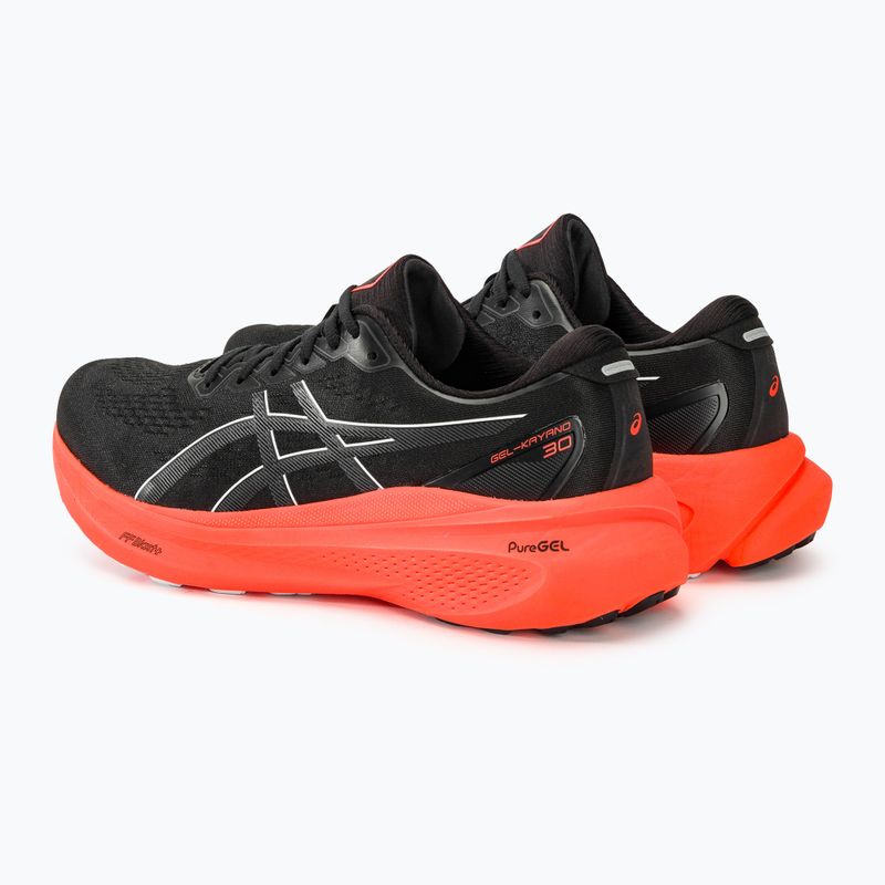 ASICS Gel-Kayano 30 ανδρικά αθλητικά παπούτσια για τρέξιμο μαύρο/γκρι γκρι 4