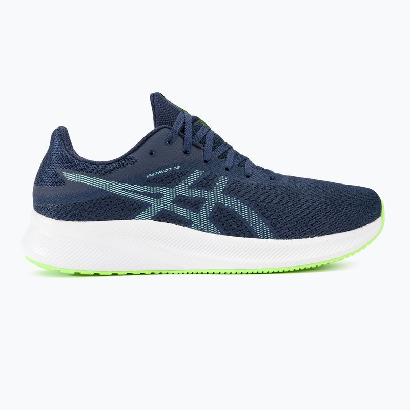 ASICS Patriot 13 ανδρικά παπούτσια για τρέξιμο μπλε expanse/illuminate mint 3